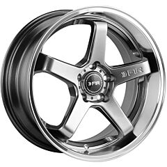 Staggered Full Set: F1R FC5 Hyper Black w/ Polish Lip