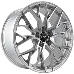 (Black Friday Sale) 18x8.5 F1R FS3 Machine silver 5x112 42mm