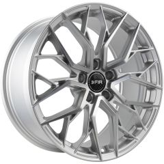 19x8.5 F1R FS3 Machine silver 5x4.5/114.3 35mm