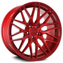 19x10 F1R F103 Candy Red 5x4.5/114.3 38mm