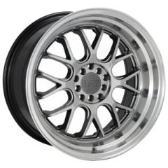 (Black Friday Sale) 18x8.5 F1R F21 v2 Hyper Black w/ Polish Lip 5x4.5/114.3 5x120 35mm