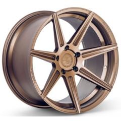 Staggered Full Set: Ferrada Forge-8 FR7 Matte Bronze (Rotary Forged)