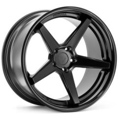 19x8.5 Ferrada FR3 Matte Black w/ Gloss Black Lip 5x4.5/114.3 35mm