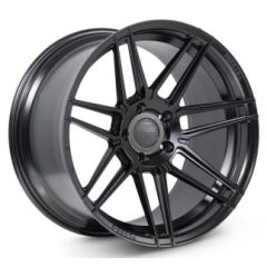 Staggered Full Set: Ferrada Forge-8 FR6 Matte Black (Rotary Forged)