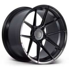 Staggered Full Set: Ferrada Forge-8 FR8 Matte Black (Rotary Forged)