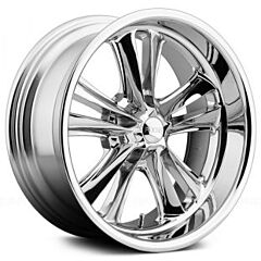 Staggered Full Set: Foose Knuckle Chrome F097
