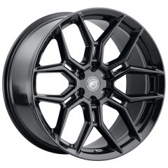 22x10 Forgestar X12 Gloss Black (Flow Formed) (Deep Concave) 6x135 30mm