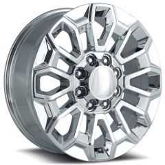 22x8.5 Chevrolet High Country 2500 Replica Wheel Chrome FR277 8x180 44mm 