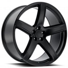 24x10 Dodge HC2 RAM Truck Replica Wheel Satin Black FR77 5x5.5/139.7 25mm