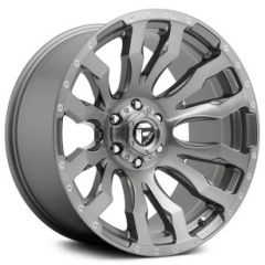 22x12 Fuel Off-Road Blitz Platinum Brushed & Tinted D693 (* May Require Trimming) 8x170 -44mm
