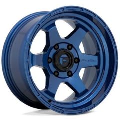 17x9 Fuel Off-Road Shok Dark Blue D739 5x5/127 -12mm