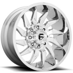 22x12 Fuel Off-Road Saber Chrome D743 (* May Require Trimming) 8x6.5/165 -44mm