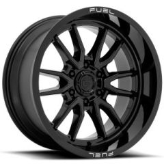 17x9 Fuel Off-Road Clash 6 Gloss Black D760 6x5.5/139.7 -12mm