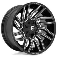 20x9 Fuel Off-Road Typhoon Gloss Black Milled D773 8x180 1mm