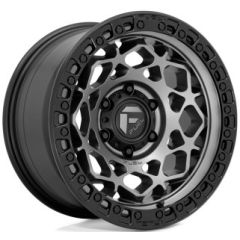 17x9 Fuel Off-Road Unit Gunmetal w/ Matte Black Ring D784 5x5/127 -12mm