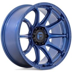 (Clearance - No Returns) 17x9 Fuel Off-Road Variant Dark Blue D794 5x5/127 -12mm
