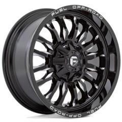 22X12 Fuel Off-Road ARC Gloss Black Milled D795 (* May Require Trimming) 6x135 6x5.5/139.7 -44mm