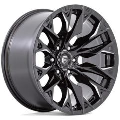 22x12 Fuel Off-Road Flame 6 Gloss Black Milled D803 (* May Require Trimming) 6x5.5/139.7 -44mm