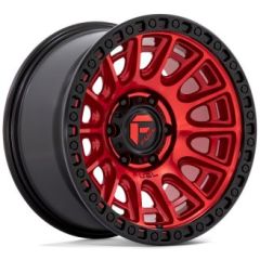 17x8.5 Fuel Off-Road Cycle Candy Red w/ Black Ring D834 6x4.5/114.3 34mm