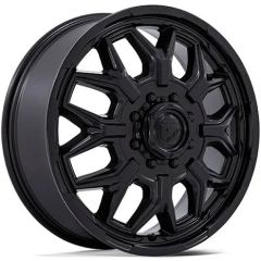 20x8.25 Fuel Off-Road Flux Blackout Dually Front D871 8X210 104MM 154.3 C.B.