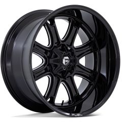 22x10 Fuel Off-Road Darkstar Gloss Black Milled FC853 6x135 6x5.5/139.7 -18mm