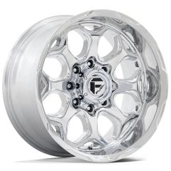 22x10 Fuel Off-Road Scepter Polished Milled FC862 8x170 -18mm
