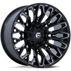 22x12 Fuel Off-Road Strike Gloss Black Milled FC865 (* May Require Trimming) 6x135 6x5.5/139.7 -44mm