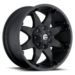 (Clearance - No Returns) 20x9 Fuel Off-Road Octane Matte Black D509 5x4.5/114.3 5x5/127 -12mm