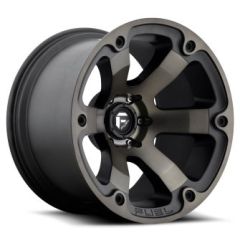 17x9 Fuel Off-Road Beast Black Machined w/ Tint D564 6x5.5/139.7 20mm