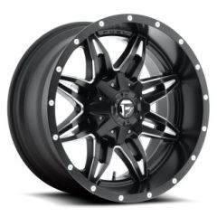 (Clearance - No Returns) 20x10 Fuel Off-Road Lethal Matte Black Milled D567 5x5.5/139.7 5x150 -12mm