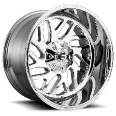 20x9 Fuel Off-Road Triton Chrome D609 6X120/6x5.5 20mm