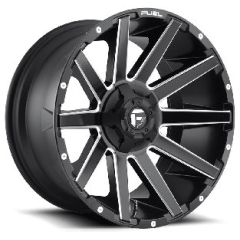 22x12 Fuel Off-Road Contra Matte Black Milled D616 (* May Require Trimming) 5x4.5/114.3 5x5/127 -44mm