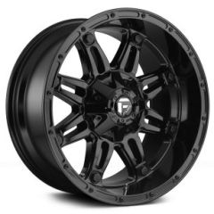 17x9 Fuel Off-Road Hostage Gloss Black D625 6x135 6x5.5/139.7 -12mm