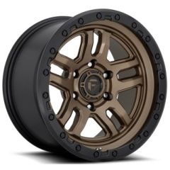 17x9 Fuel Off-Road Ammo Bronze w/ Black Ring D702 6x5.5/139.7 -12mm