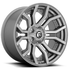 (Clearance) 24x12 Fuel Off-Road Rage Platinum Tinted D713 8x170 -44mm