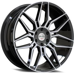 26x10 Giovanna Bogota Gloss Black w/ Machined Face 6x5.5/139.7 18mm