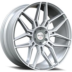 24x10 Giovanna Bogota Gloss Silver w/ Machined Face (CUSTOM)