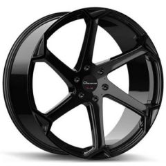 (Clearance - No Returns) 24x10 Giovanna Dalar-X Gloss Black 6x5.5/139.7 20mm