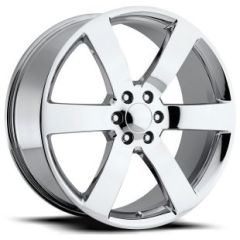 24x10 Chevrolet Trailblazer SS - GM 1500 Replica Wheel Chrome FR32 6x5.5/139.7 31mm