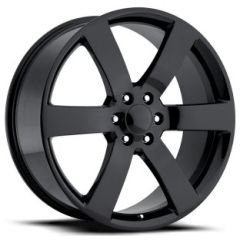 22x9 Chevrolet Trailblazer SS - GM 1500 Replica Wheel Gloss Black FR32 6x5.5/139.7 22mm