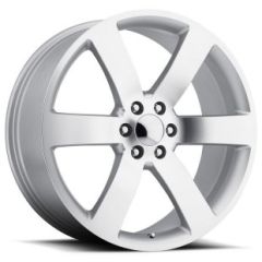 22x9 Chevrolet Trailblazer SS - GM 1500 Replica Wheel Silver Machined Face FR32 6x5.5/139.7 22mm