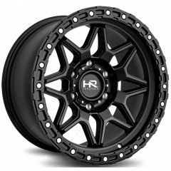 17x9 Hardrock Off-Road H105 Matte Black 5x5/127 -12mm