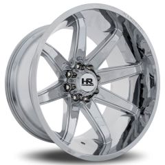 24x14 Hardrock Off-Road H502 Pain Killer Xposed Chrome (* May Require Trimming) 5x5/127 -76mm