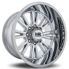 24x12 Hardrock Off-Road H503 Spine Xposed Chrome (* May Require Trimming) 8x180 -44mm