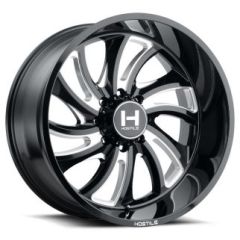 24x12 Hostile H118 Demon Blade Cut (8 Lug) (* May Require Trimming) 8x6.5/165 -44mm