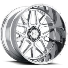 (Clearance - No Returns) 22x12 Hostile H128 Diablo Armor Plated (6 Lug) (* May Require Trimming) 6x135 -44mm