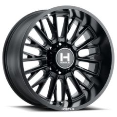 22X12 Hostile H114 Fury Asphalt (* May Require Trimming) 6x135 -44mm