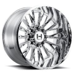 22X14 Hostile H114 Fury Armor Plated (8 Lug) (* May Require Trimming) 8x6.5/165 -76mm