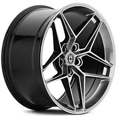 Staggered Full Set: HRE FlowForm FF11 Liquid Metal