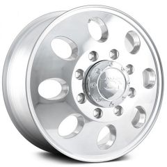 17x6.5 ION Alloy Dually Front 167 Polished 8X6.5/165 125.3MM 130.18 C.B.